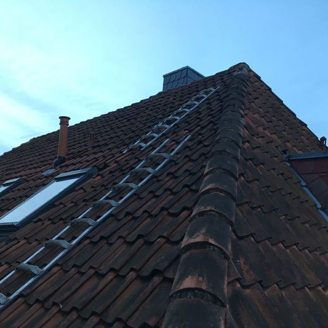 äußere Schicht des Daches